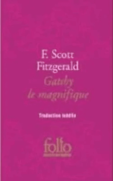 Gatsby le magnifique av F Scott Fitzgerald