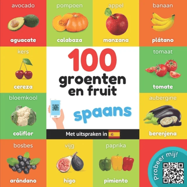 100 groenten en fruit in spaans av Yukismart
