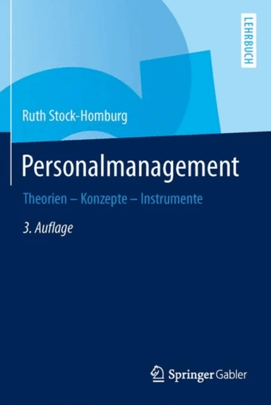 Personalmanagement av Ruth Stock-Homburg