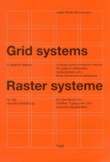 Grid Systems in Graphic Design av Josef Mulller-Brockmann