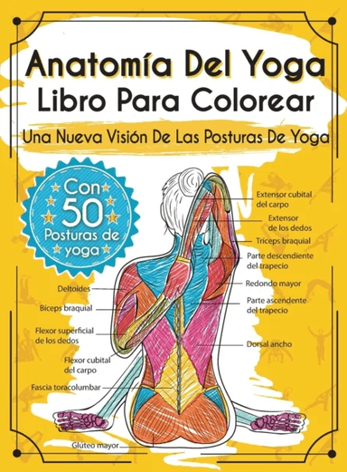 Anatomia Del Yoga Libro Para Colorear av Elizabeth J Rochester