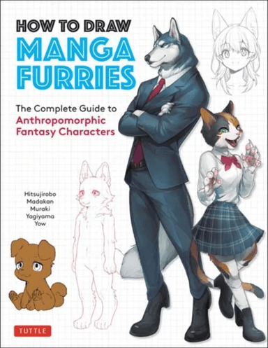 How to Draw Manga Furries av Hitsujirobo, Madakan, Muraki, Yagiyama