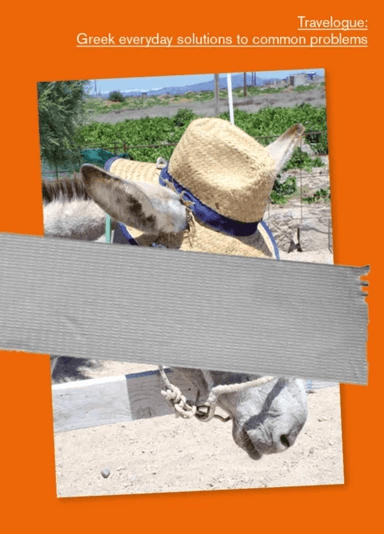 Travelogue: Greek everyday solutions to common problems av Loukas Angelou, Vaso Asfi, Costas Bissas