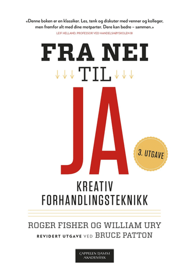 Fra nei til ja av Roger Fisher, William Ury