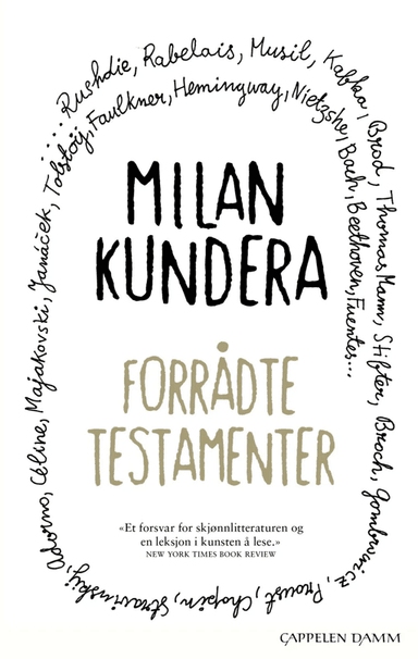 Forrådte testamenter av Milan Kundera
