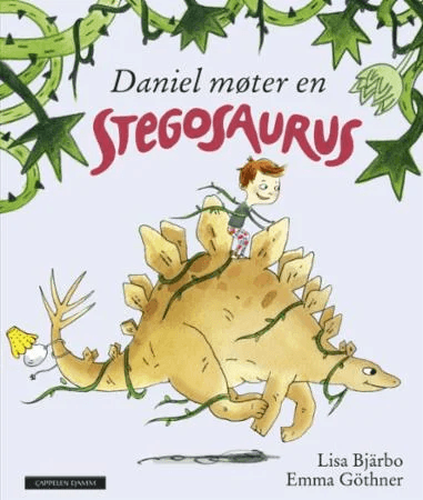 Daniel møter en stegosaurus av Lisa Bjärbo