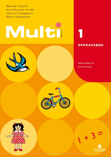 Multi 1, 2. utgåve av Bjørnar Alseth, Ann-Christin Arnås, Henrik Kirkegaard, Mona Røsseland