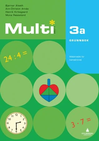 Multi 3a, 2. utgave av Bjørnar Alseth, Ann-Christin Arnås, Mona Røsseland