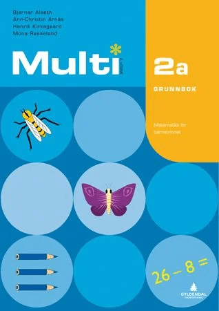 Multi 2a, 2. utgåve av Bjørnar Alseth, Henrik Kirkegaard, Mona Røsseland
