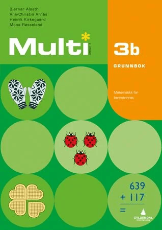 Multi 3b, 2. utgave av Bjørnar Alseth, Ann-Christin Arnås, Henrik Kirkegaard, Mona Røsseland