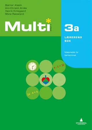Multi 3a, 2. utgave av Bjørnar Alseth, Ann-Christin Arnås, Henrik Kirkegaard, Mona Røsseland