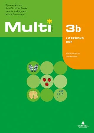 Multi 3b, 2. utgave av Bjørnar Alseth, Ann-Christin Arnås, Henrik Kirkegaard, Mona Røsseland