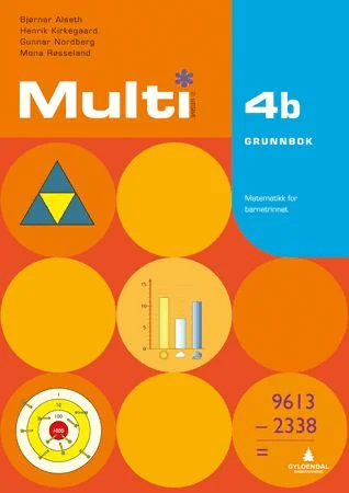 Multi 4b, 2. utgave av Bjørnar Alseth, Henrik Kirkegaard, Gunnar Nordberg, Mona Røsseland