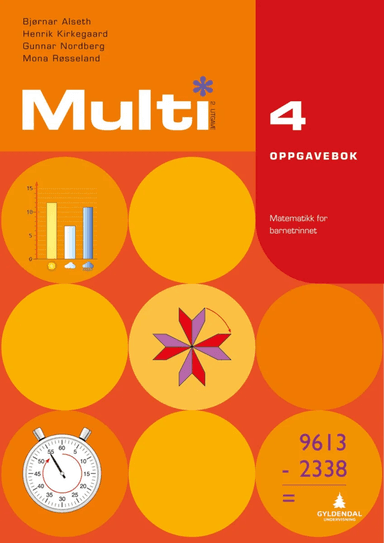 Multi 4, 2. utgave av Bjørnar Alseth, Henrik Kirkegaard, Gunnar Nordberg, Mona Røsseland