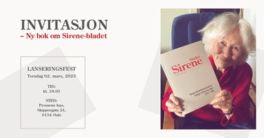 Bladet Sirene av Gøril Strømholm