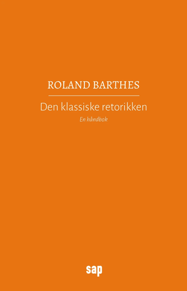 Den klassiske retorikken av Roland Barthes