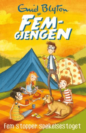 Fem stopper spøkelsestoget av Enid Blyton