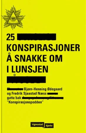 25 konspirasjoner å snakke om i lunsjen av Fredrik Sjaastad Næss, Bjørn-Henning Ødegaard