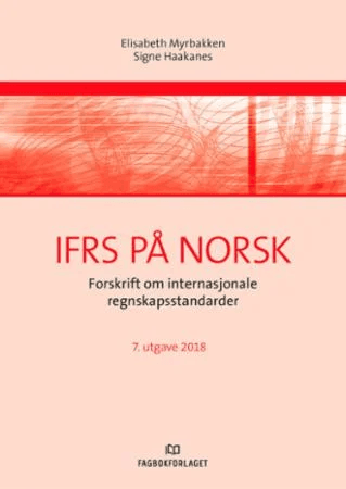 IFRS på norsk av Signe Haakanes, Elisabeth Myrbakken