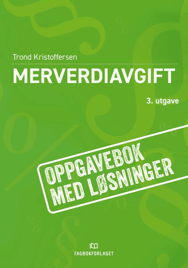 Merverdiavgift av Trond Kristoffersen