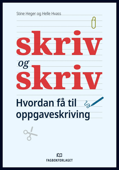 Skriv og skriv av Stine Heger, Helle Hvass