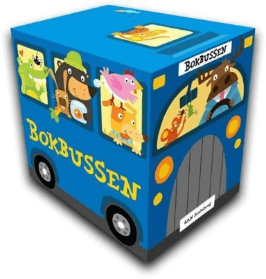 Bokbussen blå av Anette Heiberg, Kari Hennum, Kristin Hide, Eiril Hofsvang, Thor W. Kristensen, Øyvind Kvalnes, Karianne Loberg, Hanne Solem, Ka Wegge