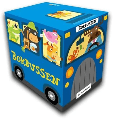 Bokbussen blå av Anette Heiberg, Kari Hennum, Kristin Hide, Eiril Hofsvang, Thor W. Kristensen, Øyvind Kvalnes, Karianne Loberg, Hanne Solem, Ka Wegge