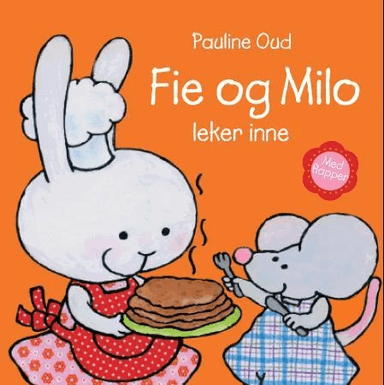 Fie og Milo leker inne av Pauline Oud