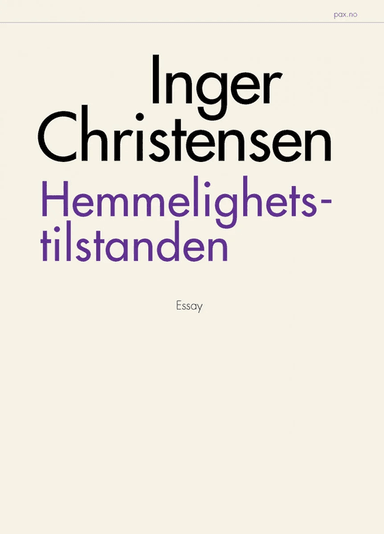 Hemmelighetstilstanden av Inger Christensen