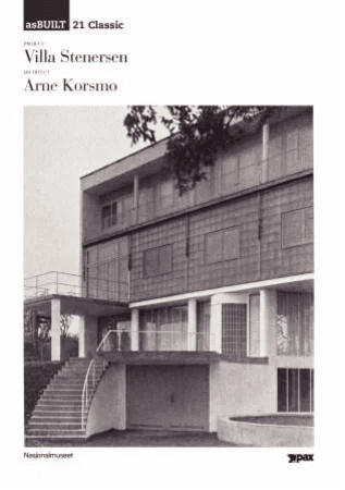 Project: Villa Stenersen, architect: Arne Korsmo av Tim Benton