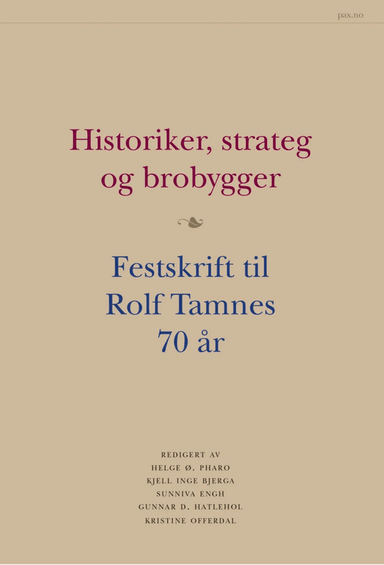 Historiker, strateg og brobygger