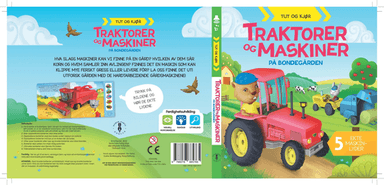 Traktorer og maskiner på bondegården