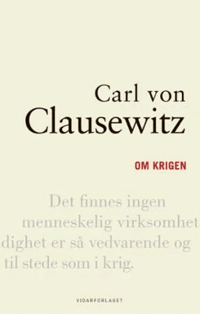Om krigen av Carl von Clausewitz