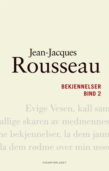Bekjennelser av Jean-Jacques Rousseau
