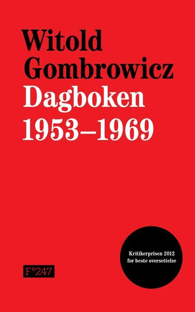 Dagboken 1953-1969 av Witold Gombrowicz