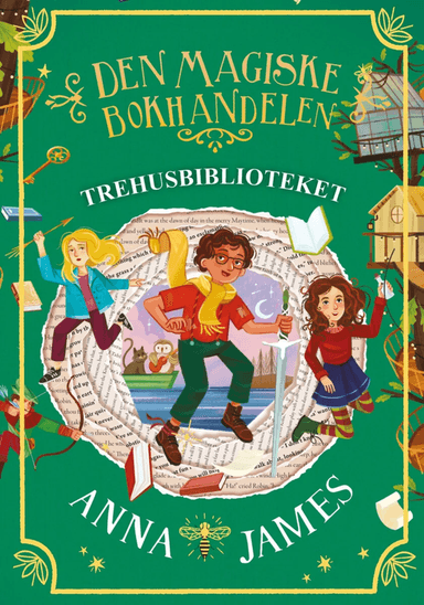 Trehusbiblioteket av Anna James
