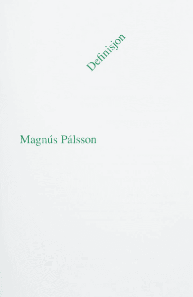 Definisjon av Magnús Pálsson