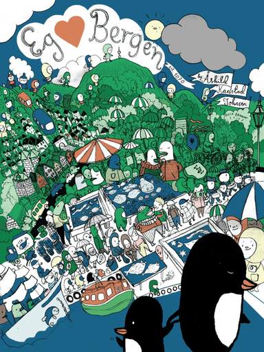 Eg elsker Bergen av Åshild Kanstad Johnsen