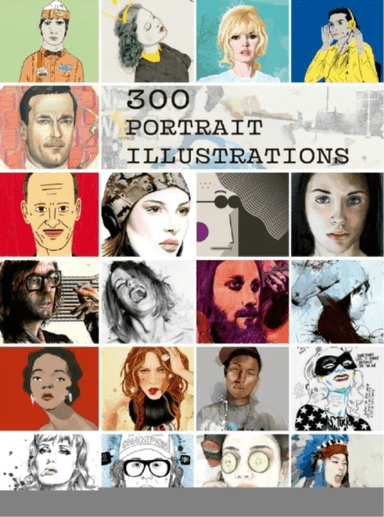 300 Portrait Illustrations av Monsa Publications