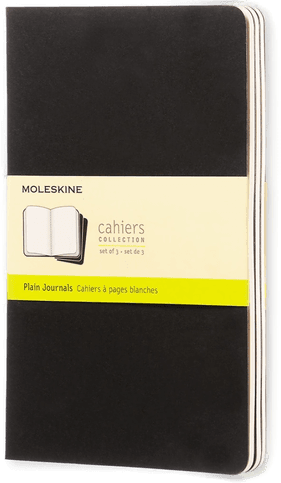 Moleskine Cahier Large Notebook Black