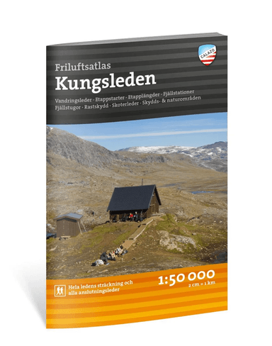 Friluftsatlas Kungsleden av Alistair Dinwiddie, Oskar Karlin