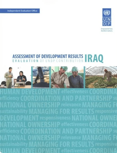 Assessment of Development Results - Iraq av United Nations Development Programme