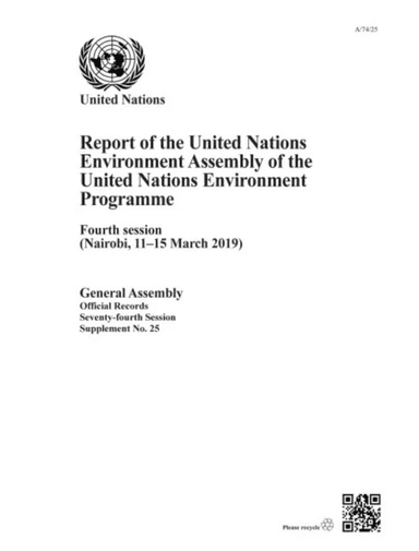 United Nations Environment Programme av United Nations Environment Programme, United Nations: General Assembly