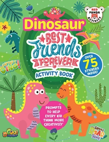 Dinosaur Best Friends Forever Activity Book av Red Panda