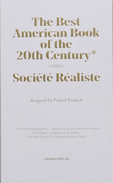 The Best American Book of the 20th Century* av Societe realiste