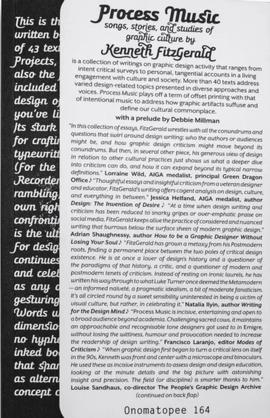 Process Music: Songs, Stories and Studies of Graphic Culture av Kenneth FitzGerald