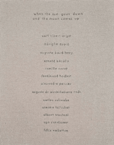 When the Sun Goes Down and the Moon Comes Up