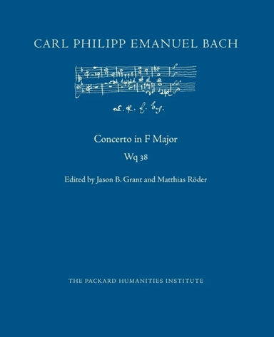 Concerto in F Major, Wq 38 av Carl Philipp Emanuel Bach