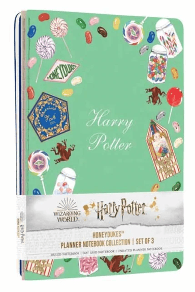 Harry Potter: Honeydukes Planner Notebook Collection (Set of 3) av Insight Editions