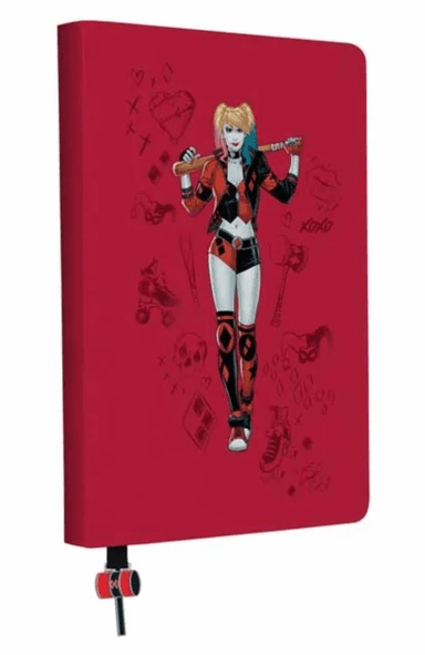 DC: Harley Quinn Journal with Ribbon Charm av Insight Editions